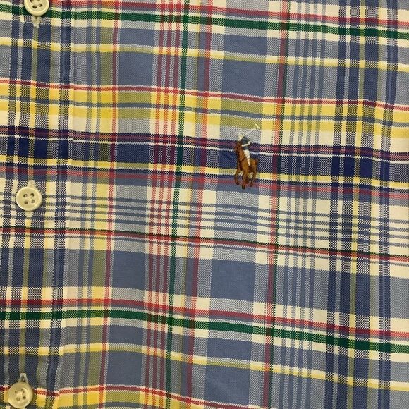 Ralph Lauren Preppy Plaid Button Down 😎⛵️ - Picture 3 of 5